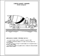 Camion hormigonera GRAFICOS CAD SEGURIDAD